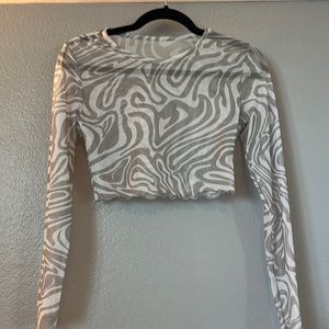 mesh long sleeve